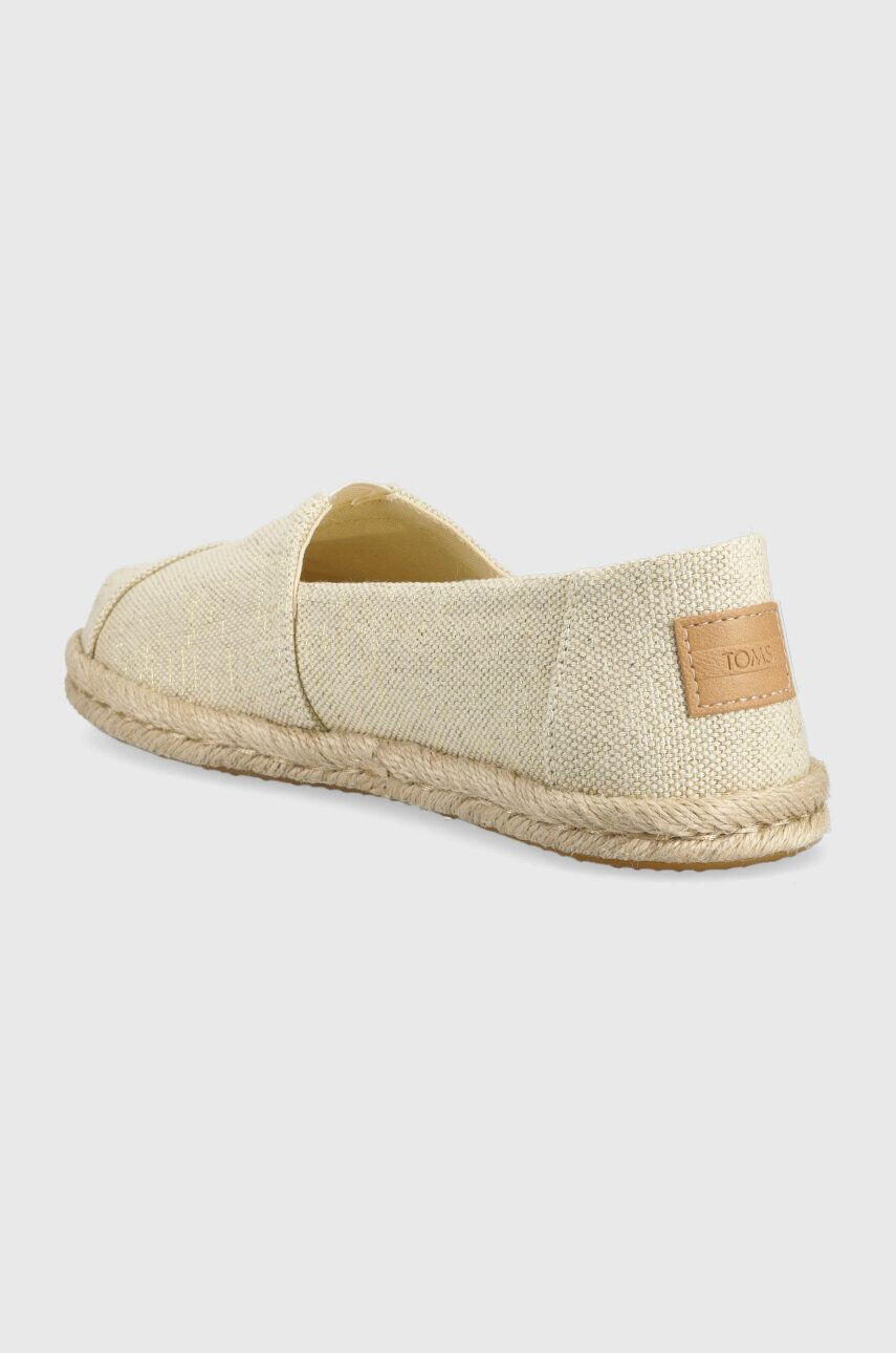 Toms Еспадрили Alpargata Rope в бежово 10019907 - Pepit.bg