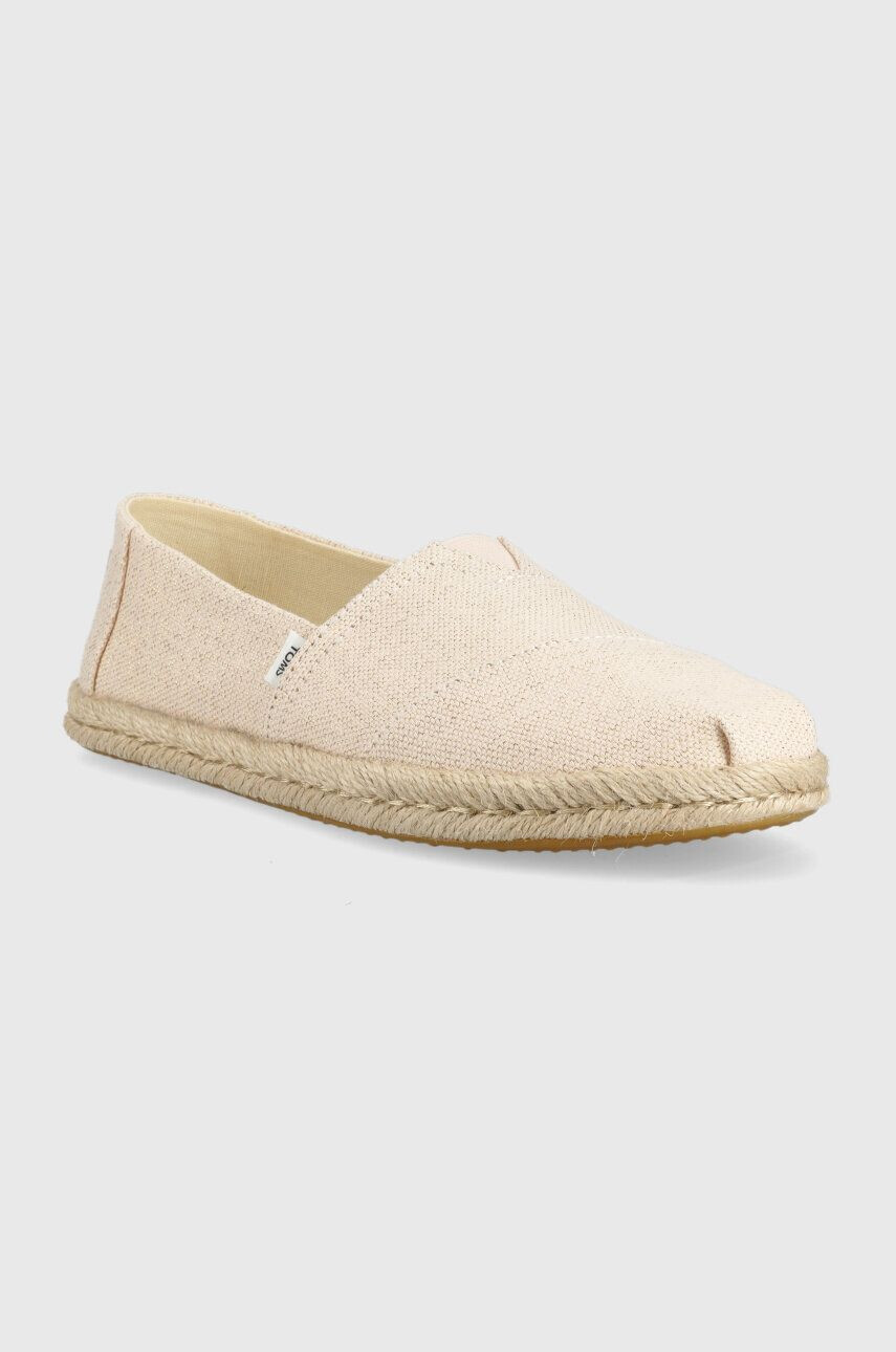 Toms Еспадрили Alpargata Rope в розово 10019903 - Pepit.bg