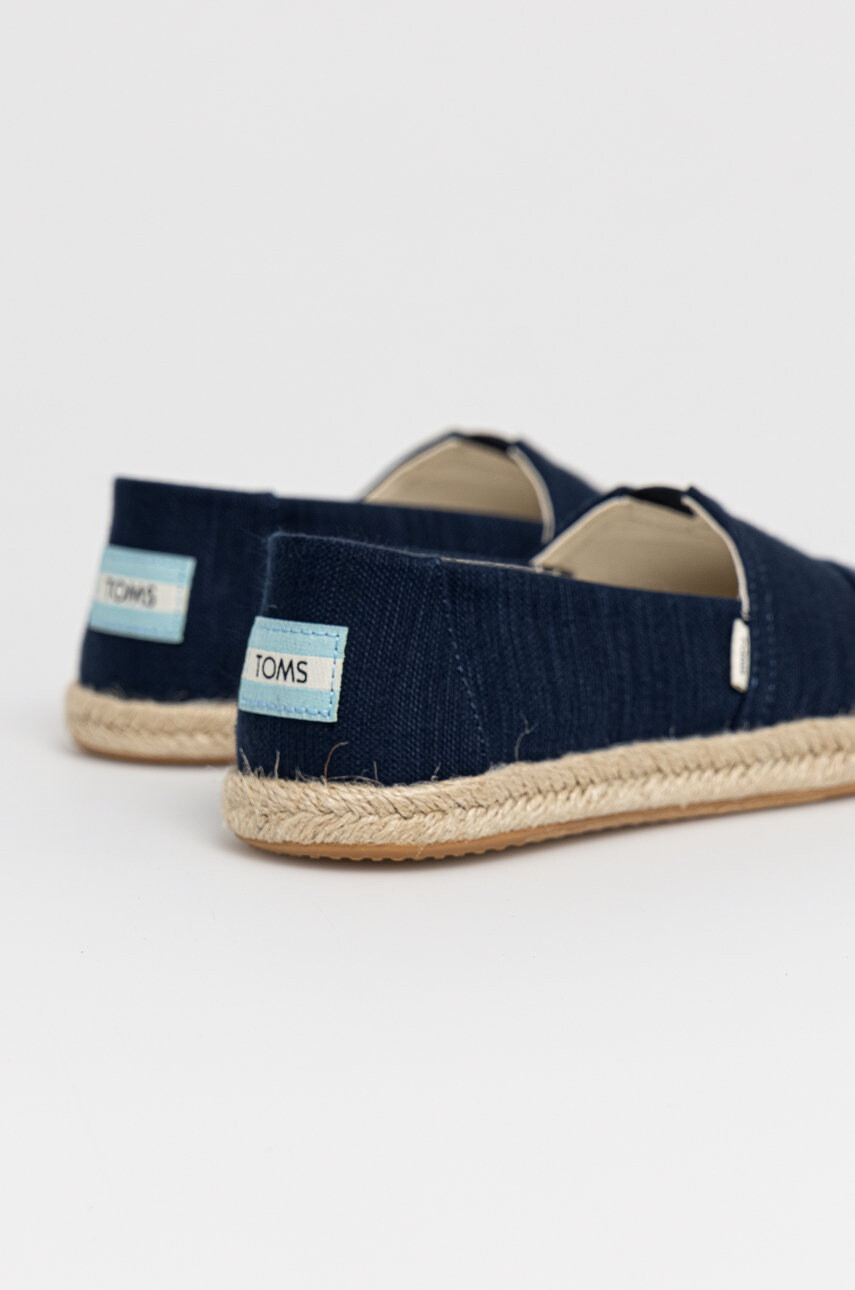 Toms Еспадрили в тъмносиньо - Pepit.bg