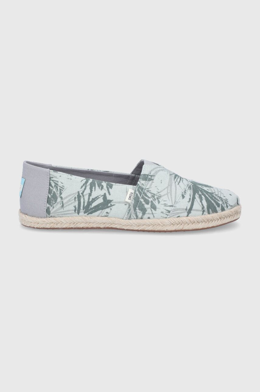 Toms Еспадрили Mercury Botanical Palm в зелено - Pepit.bg