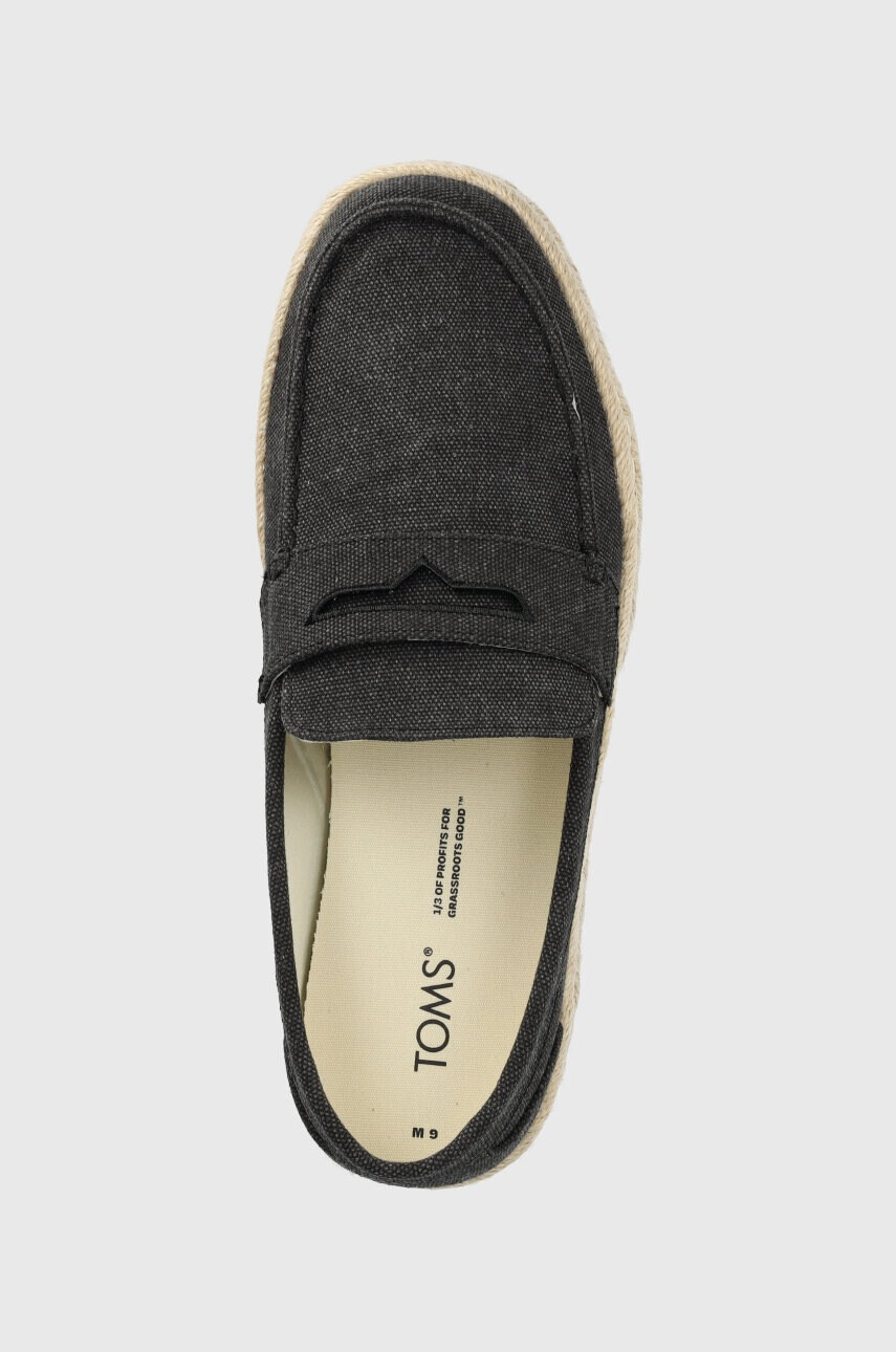 Toms Еспадрили Stanford Rope 2.0 в черно 10019893 - Pepit.bg