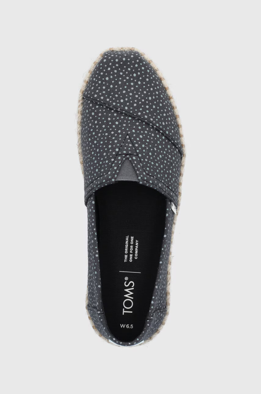 Toms Еспадрили Sunspots Crossweave в черно - Pepit.bg