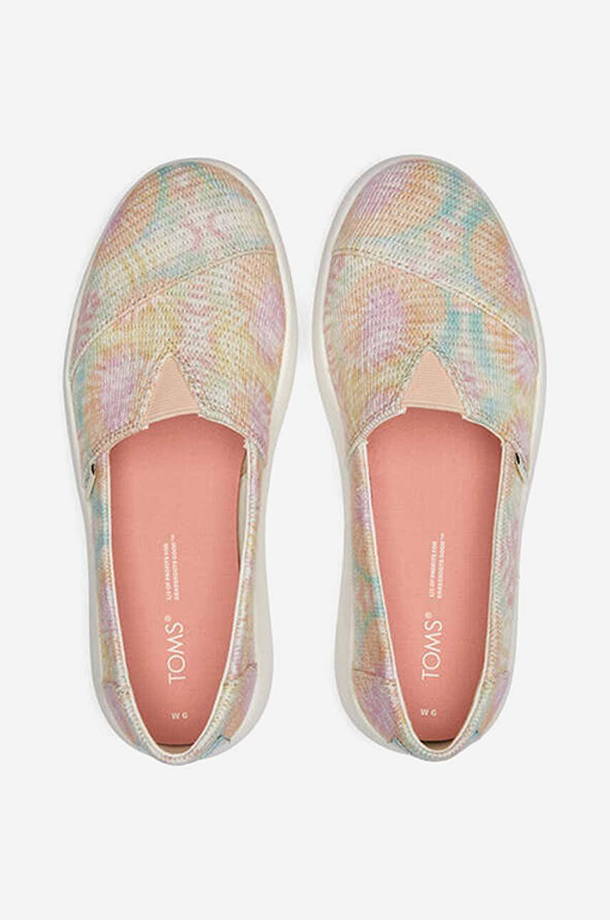 Toms Еспадрили Tie Dye Crochet Mallow - Pepit.bg