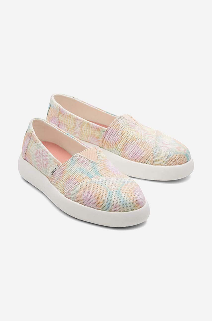 Toms Еспадрили Tie Dye Crochet Mallow - Pepit.bg