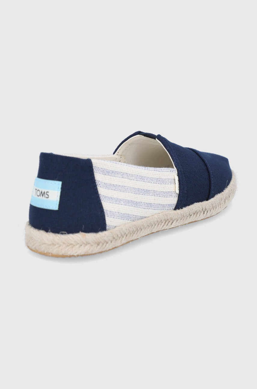 Toms Еспадрили University Stripes в тъмносиньо - Pepit.bg
