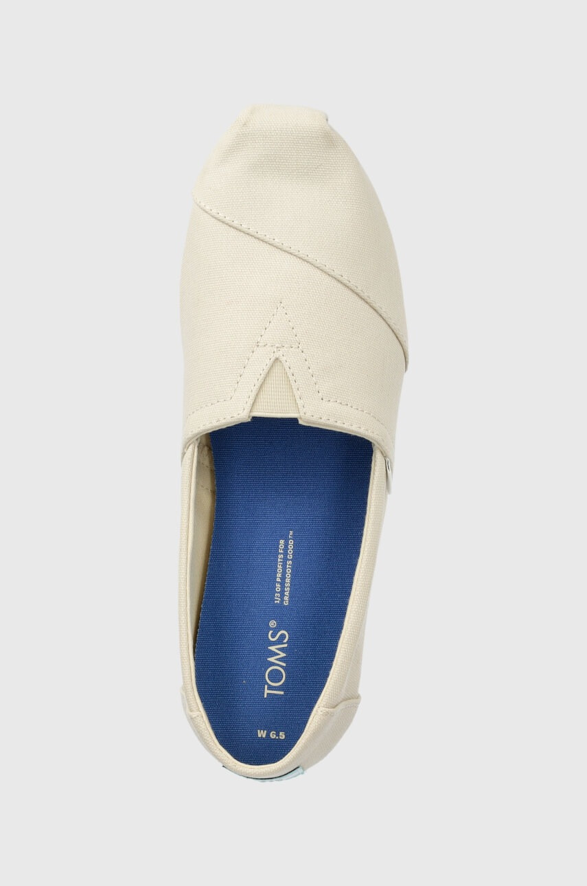 Toms Ниски кецове Alpargata в бежово - Pepit.bg