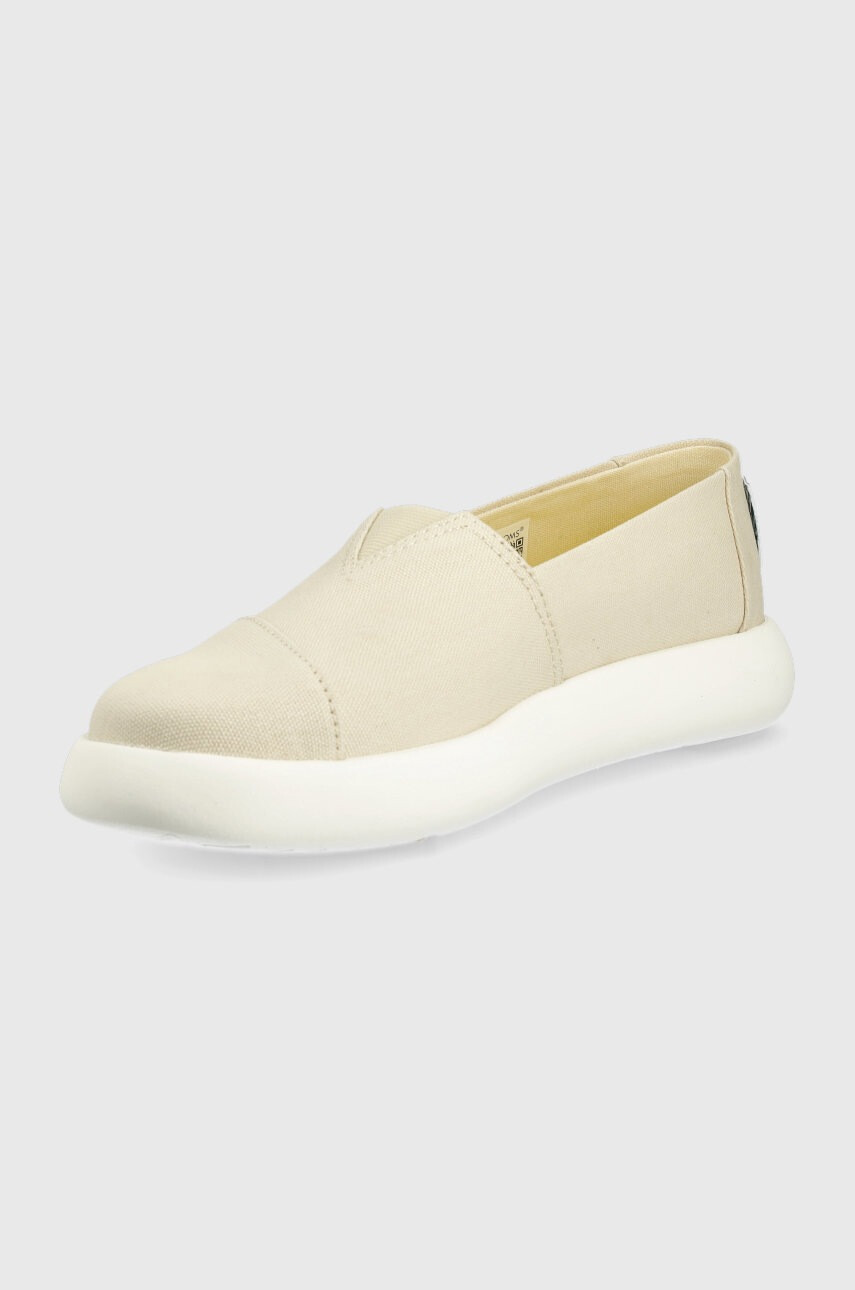 Toms Ниски кецове Alpargata Mallow в бежово - Pepit.bg