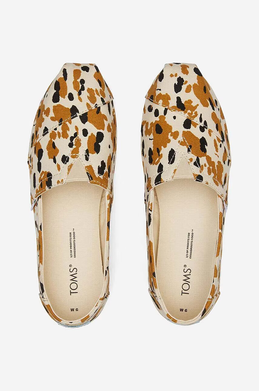 Toms Ниски кецове Alpargata 10019654 BROWN в кафяво - Pepit.bg