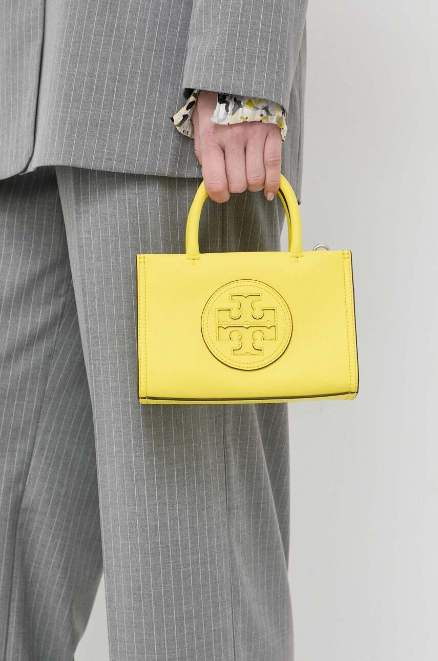 Tory Burch Чанта в жълто - Pepit.bg