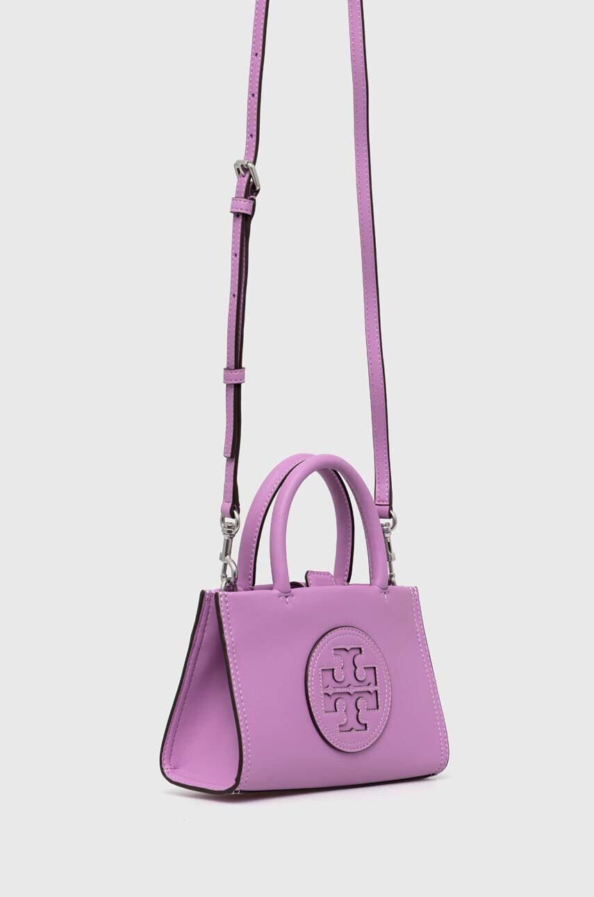 Tory Burch Чанта Ella Bio Mini Tote- Bright Amethyst в лилаво - Pepit.bg