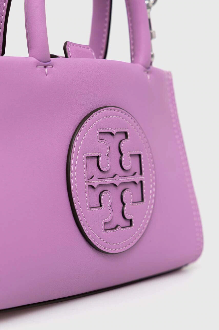 Tory Burch Чанта Ella Bio Mini Tote- Bright Amethyst в лилаво - Pepit.bg