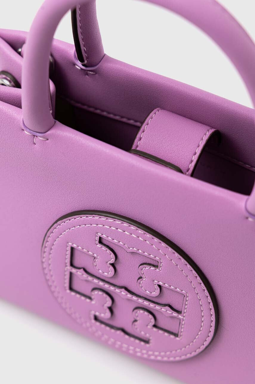 Tory Burch Чанта Ella Bio Mini Tote- Bright Amethyst в лилаво - Pepit.bg