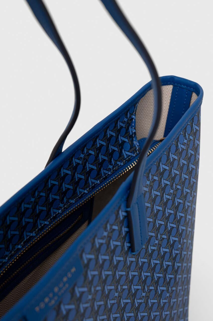 Tory Burch Чанта в синьо - Pepit.bg