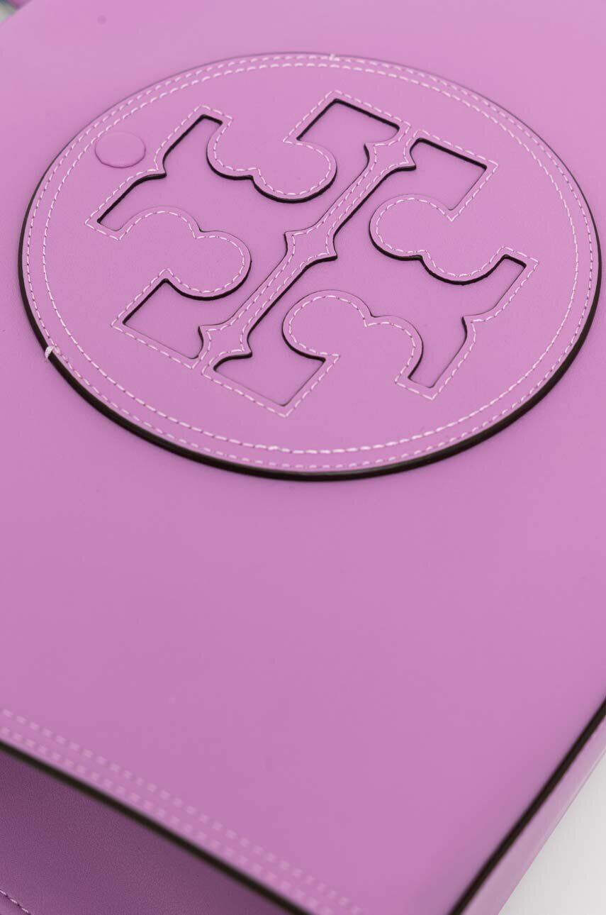 Tory Burch Чанта Ella Bio Small Tote- Bright Amethyst в лилаво - Pepit.bg