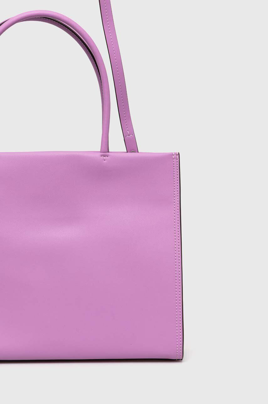 Tory Burch Чанта Ella Bio Small Tote- Bright Amethyst в лилаво - Pepit.bg