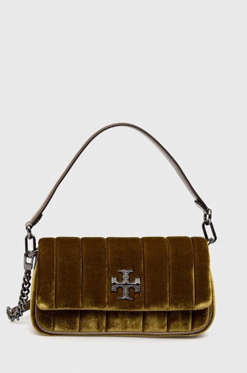 Tory Burch Чанта в зелено - Pepit.bg
