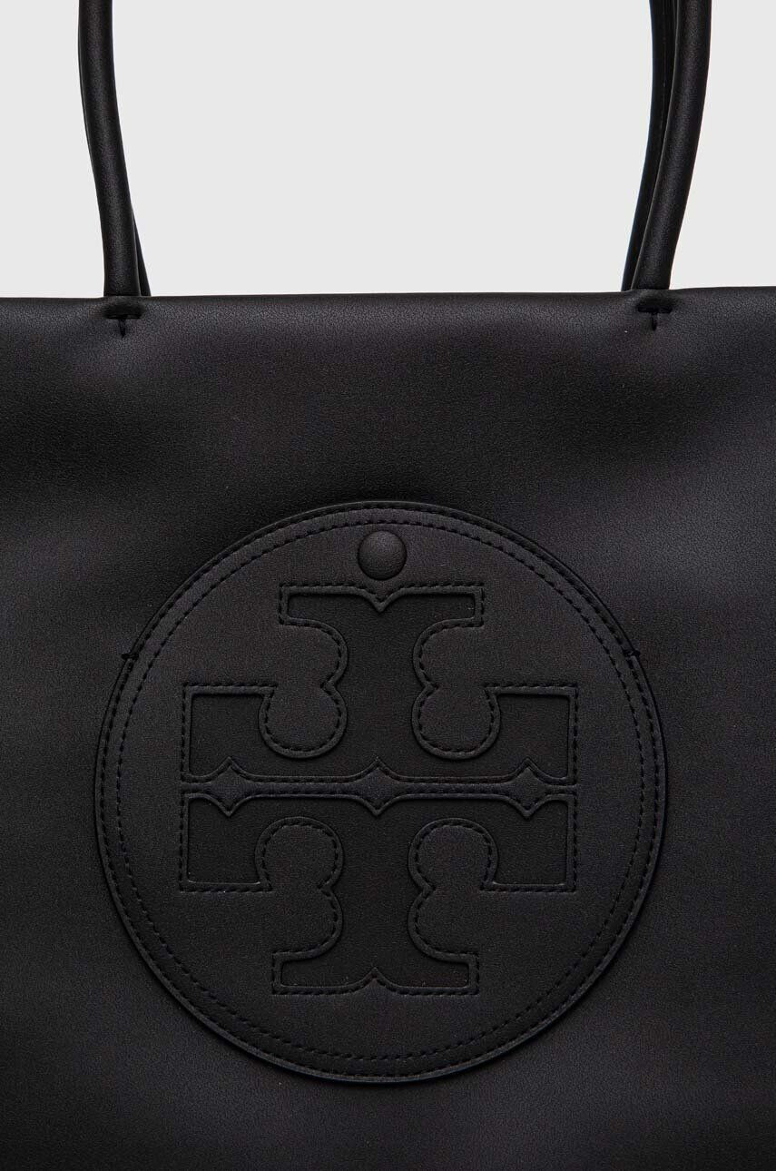 Tory Burch Чанта Ella Bio Small Tote- Black в черно - Pepit.bg