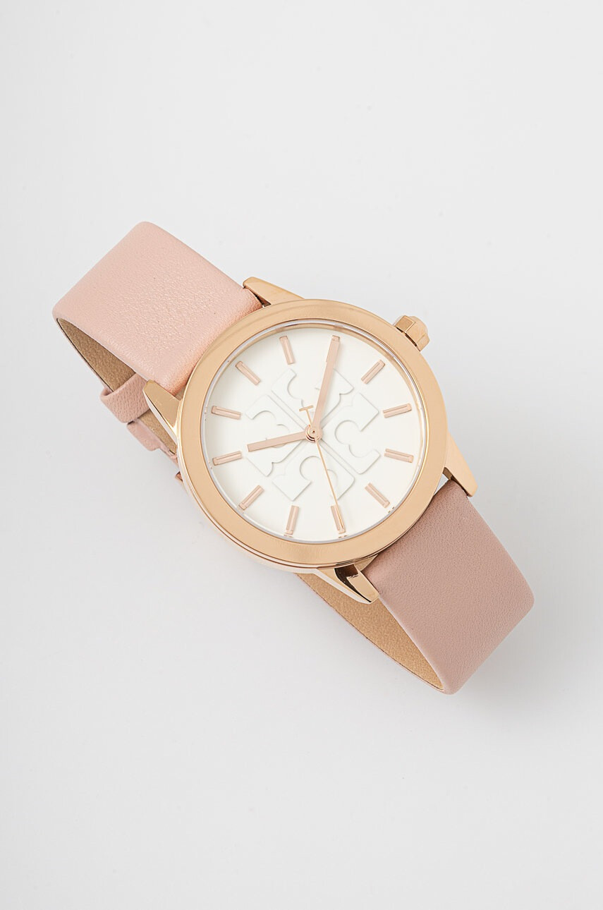 Tory Burch Часовник TBW2009 дамски в розово - Pepit.bg