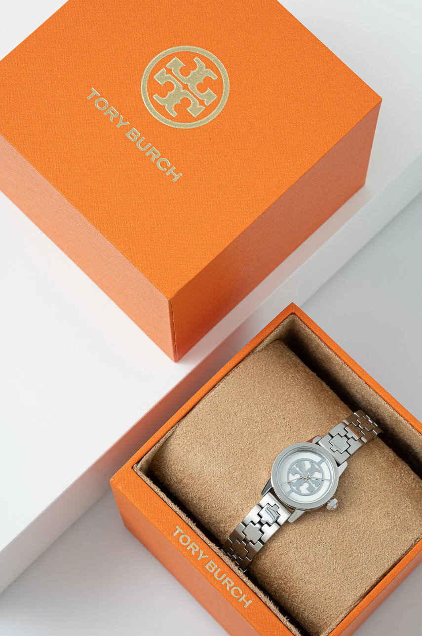 Tory Burch Часовник TBW4044 дамски в сребристо - Pepit.bg
