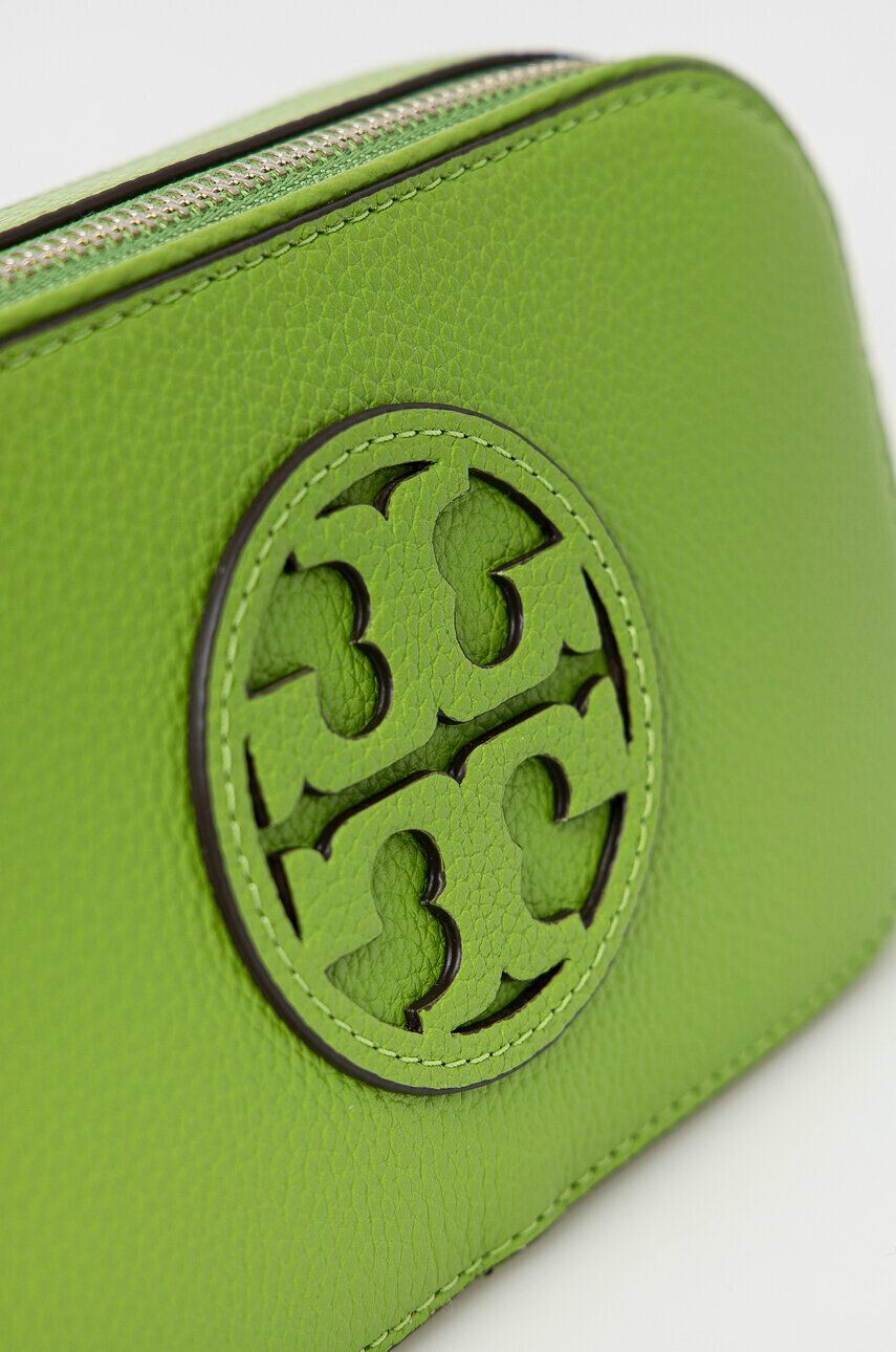 Tory Burch Кожена чанта в зелено - Pepit.bg