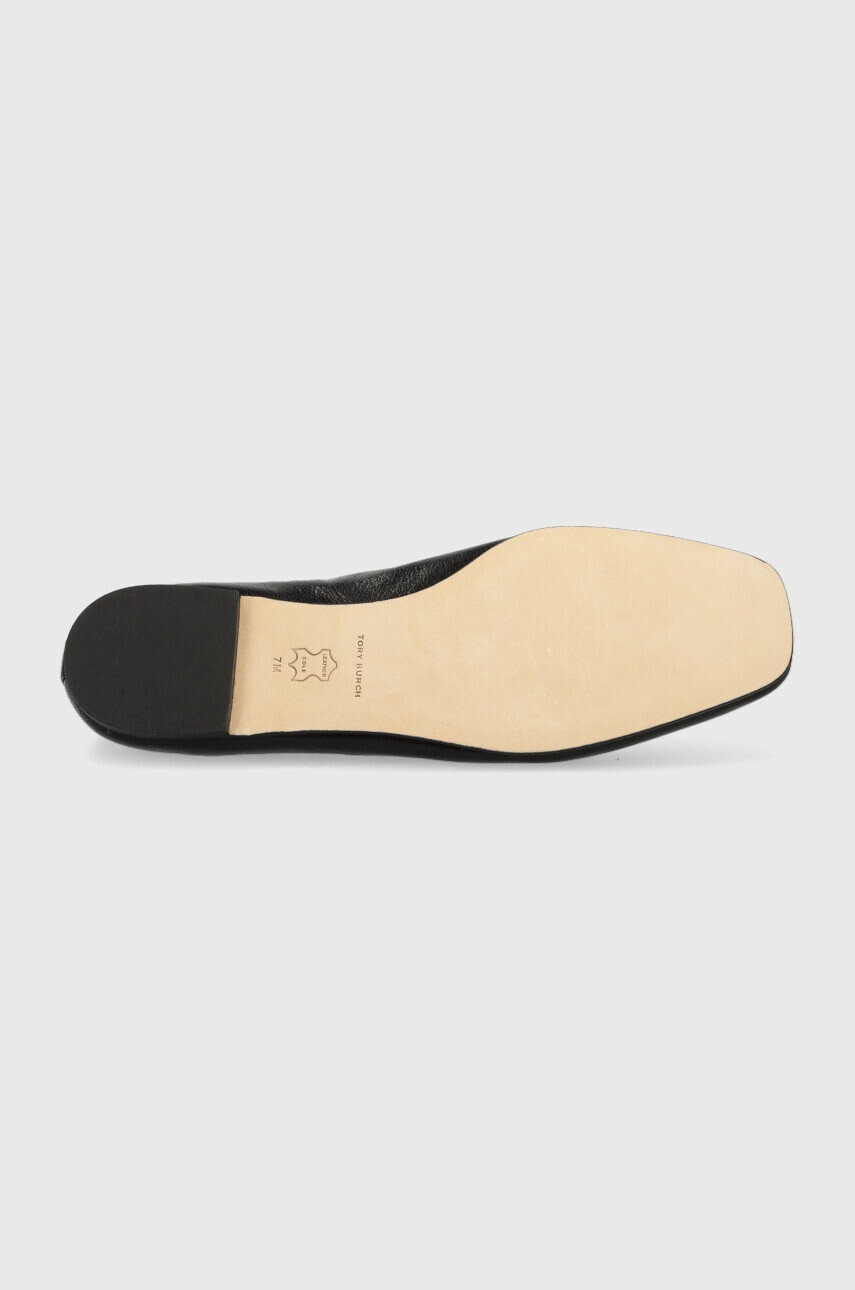 Tory Burch Кожени балеринки Eleanor Ballet в черно 141296-006 - Pepit.bg