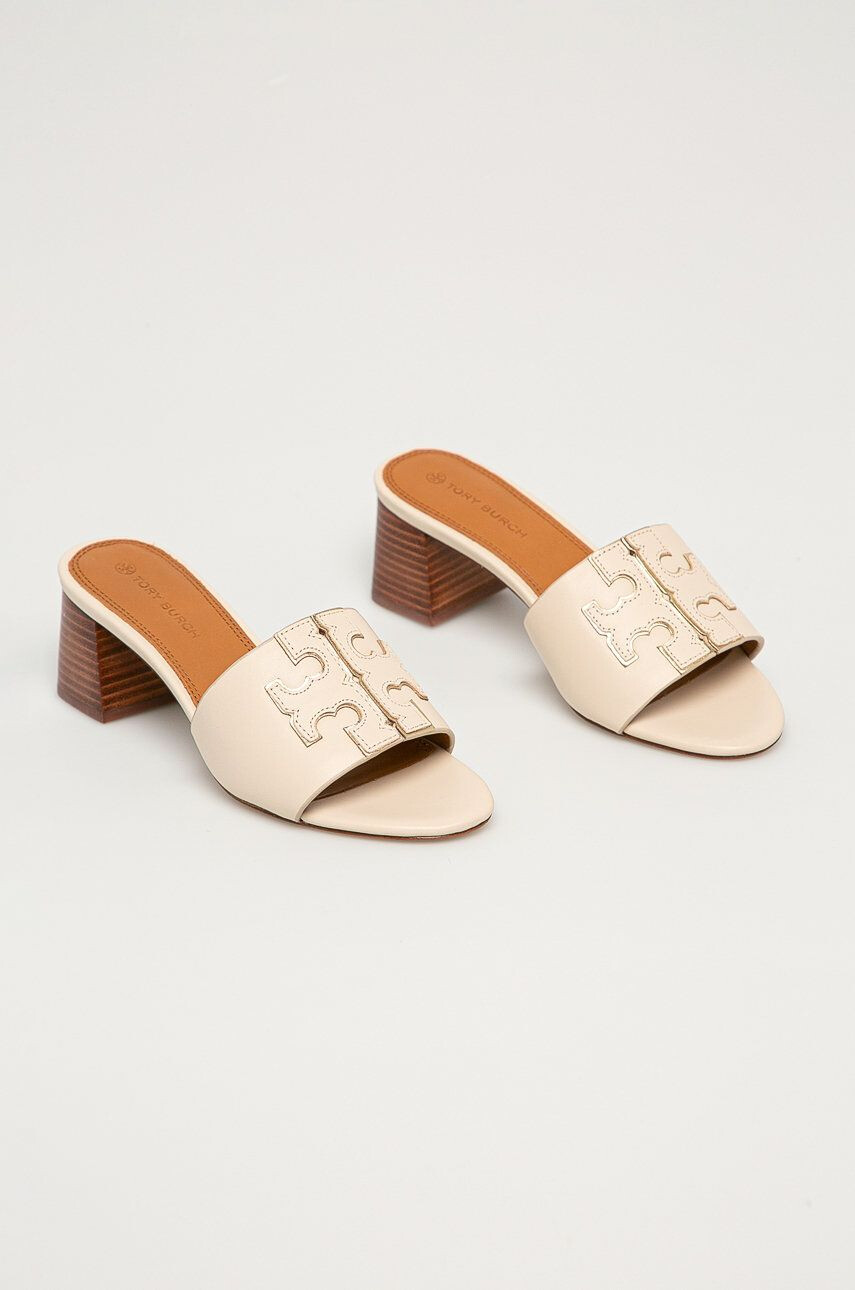 Tory Burch Кожени чехли Ines - Pepit.bg