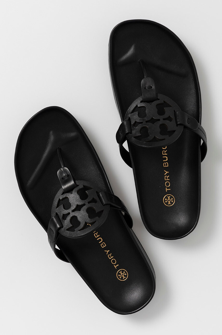 Tory Burch Кожени джапанки - Pepit.bg
