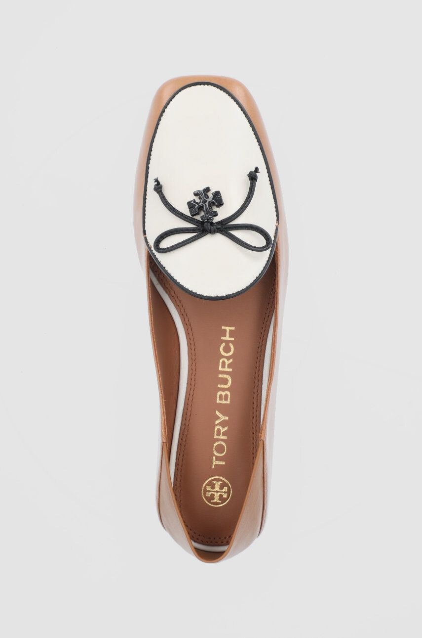 Tory Burch Кожени мокасини - Pepit.bg