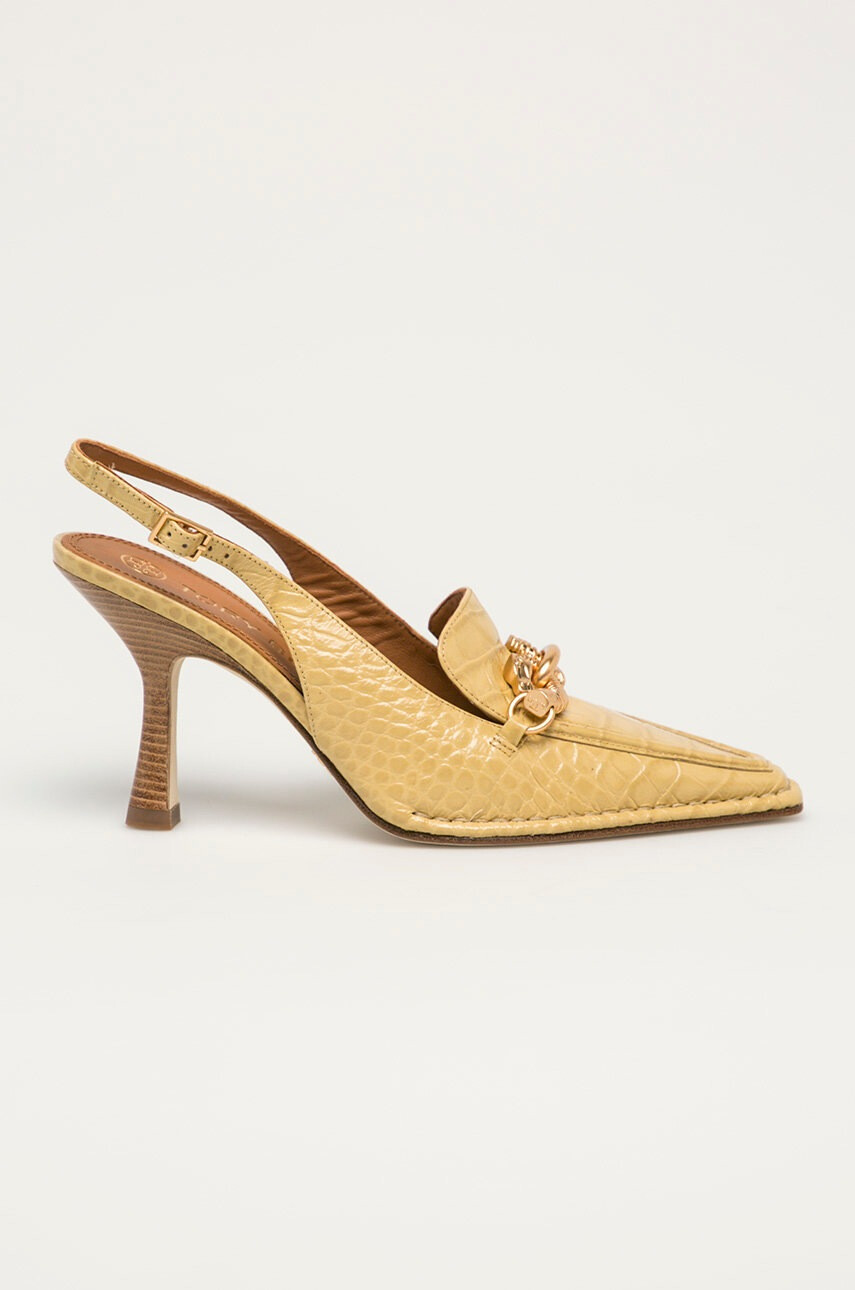 Tory Burch Кожени обувки Jessa - Pepit.bg
