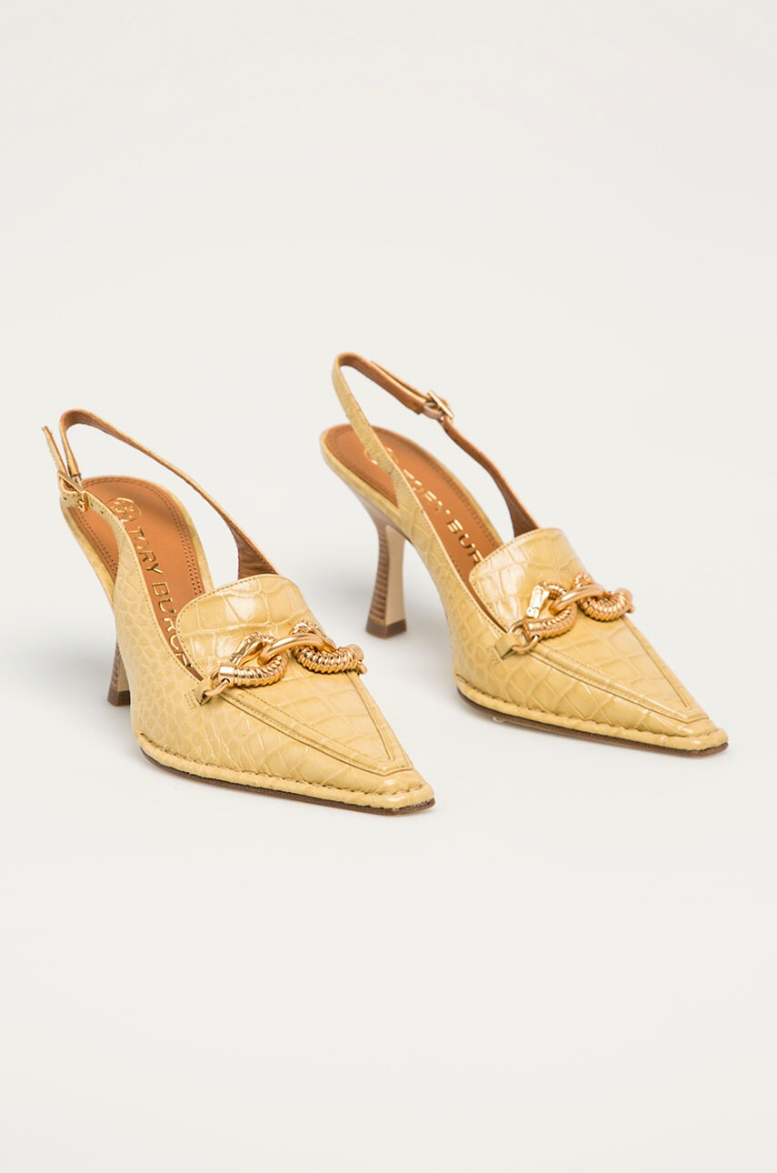 Tory Burch Кожени обувки Jessa - Pepit.bg