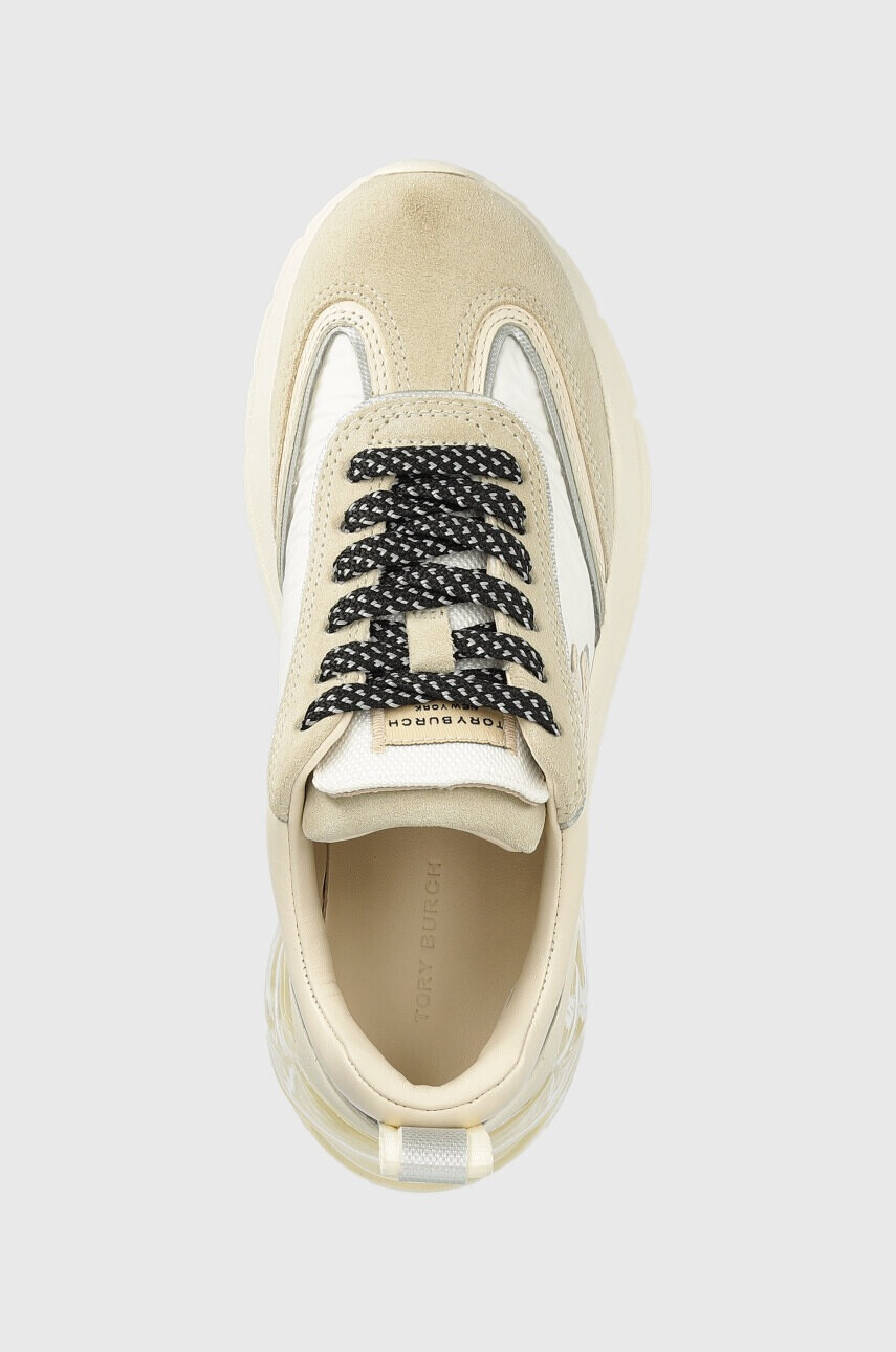 Tory Burch Маратонки Good Luck Trainer в бежово 143969 - Pepit.bg