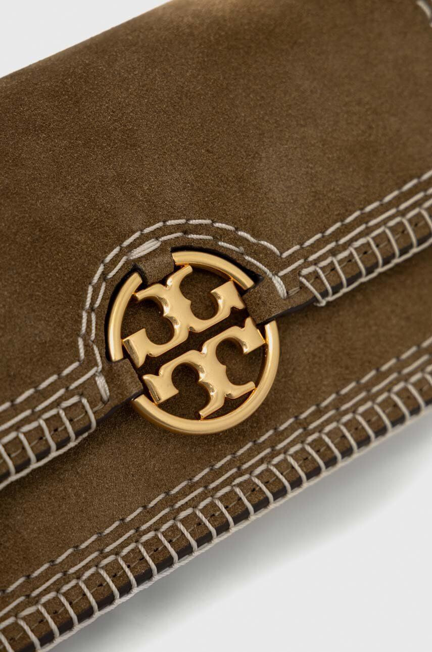 Tory Burch Велурена чанта - Pepit.bg