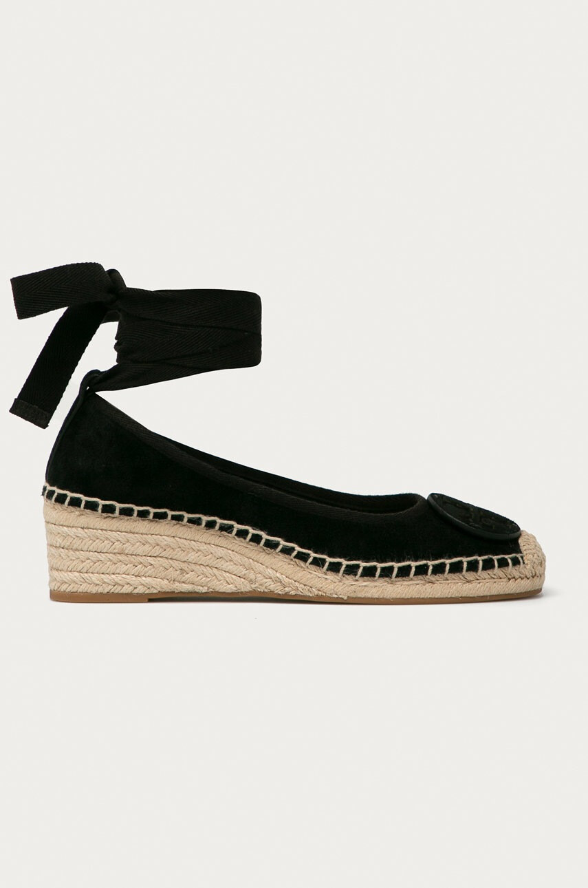 Tory Burch Велурени еспадрили - Pepit.bg