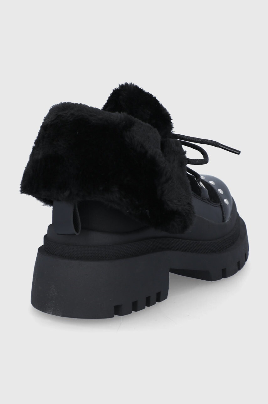 Truffle Collection Кубинки дамски в черно с платформа с изолация - Pepit.bg