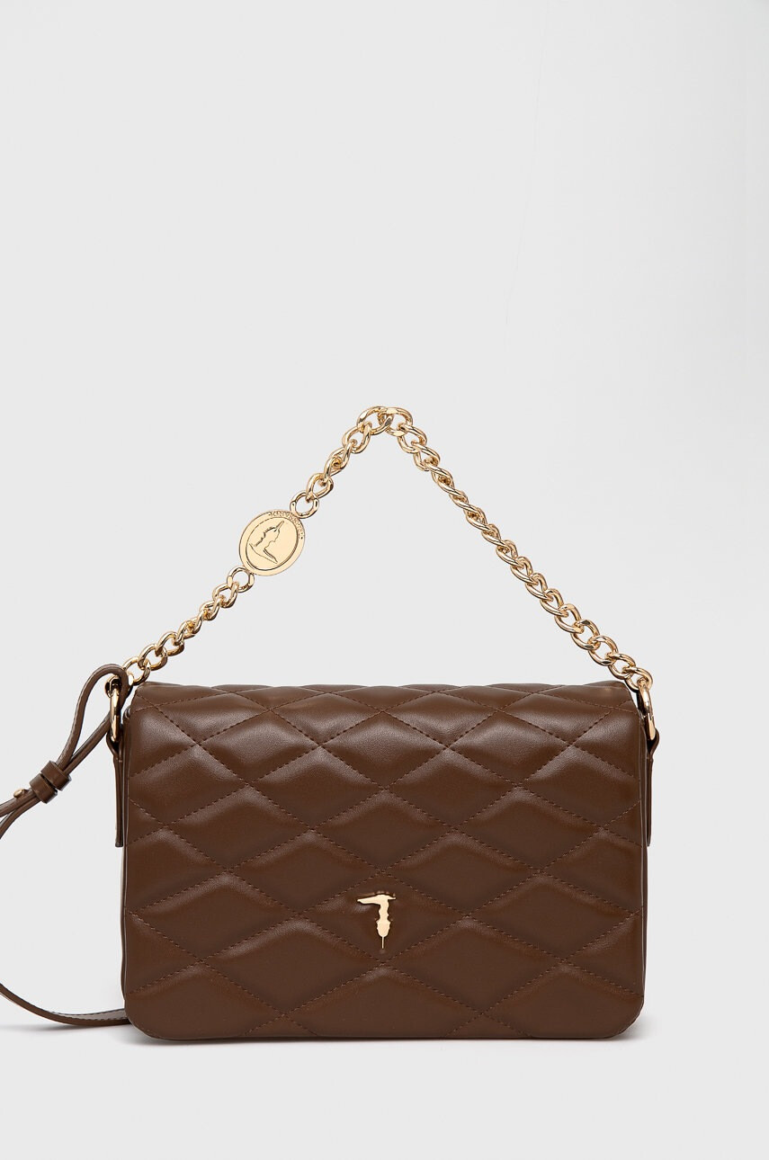 Trussardi Чанта в кафяво - Pepit.bg