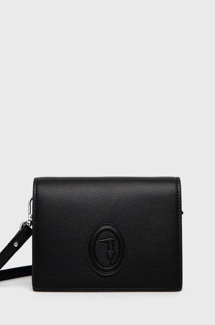 Trussardi Чанта в черно - Pepit.bg