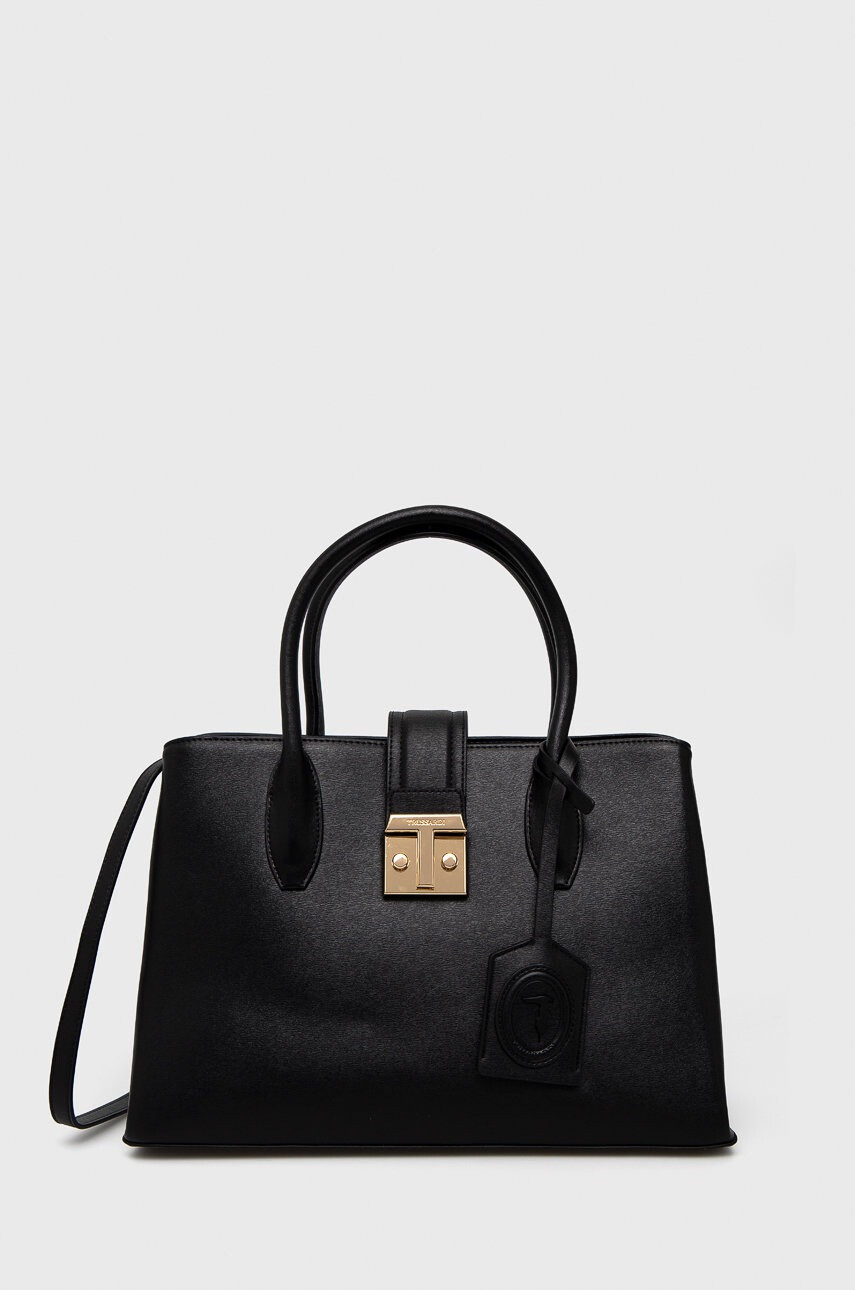 Trussardi Чанта в черно - Pepit.bg
