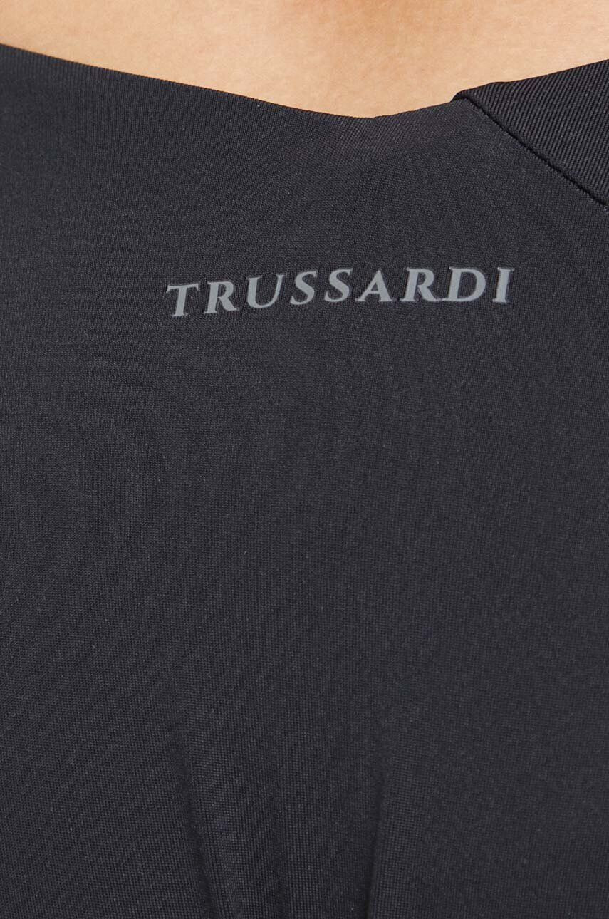 Trussardi Долнище на бански тип бразилиана в черно - Pepit.bg