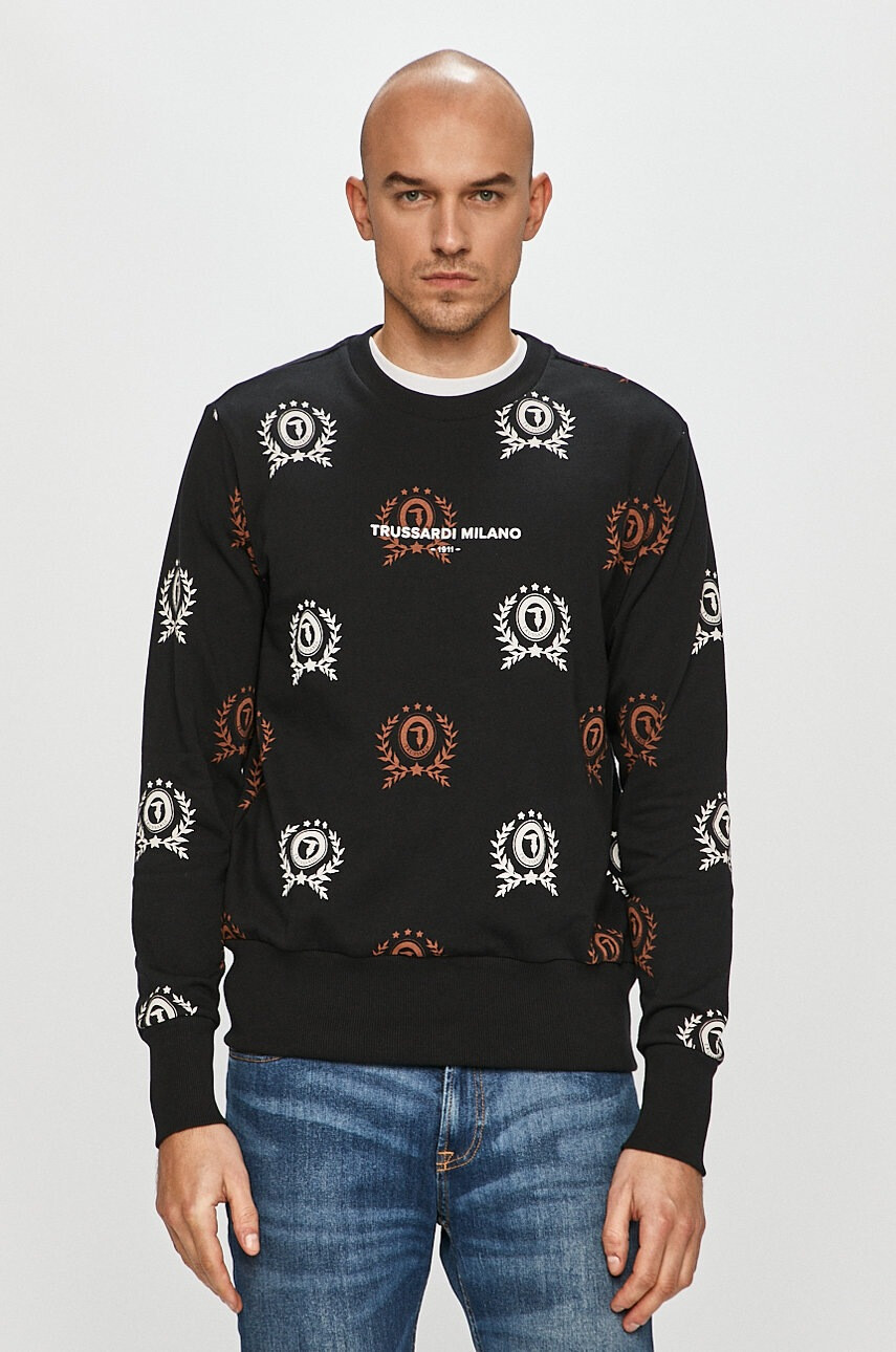 Trussardi Jeans - Памучен суичър - Pepit.bg