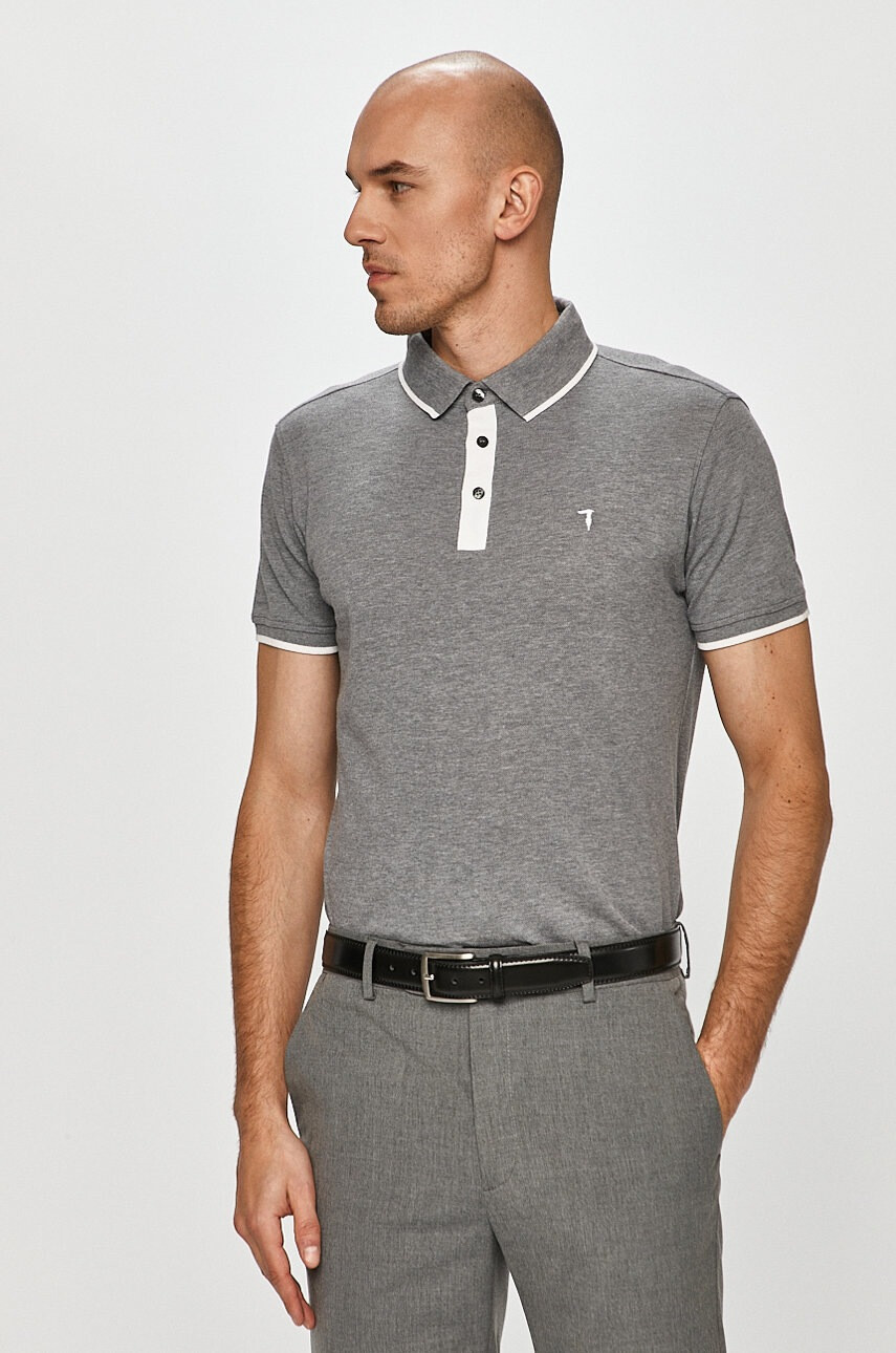 Trussardi Jeans - Тениска с яка - Pepit.bg