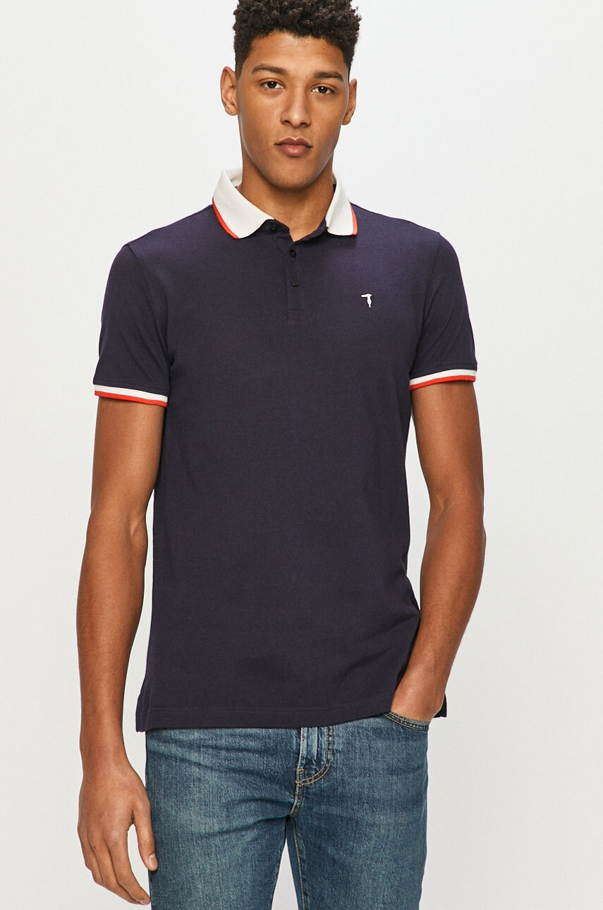 Trussardi Jeans - Тениска с яка - Pepit.bg