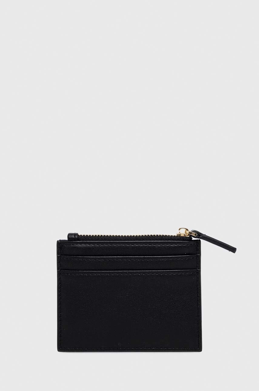 Trussardi Калъф за карти дамски в черно - Pepit.bg