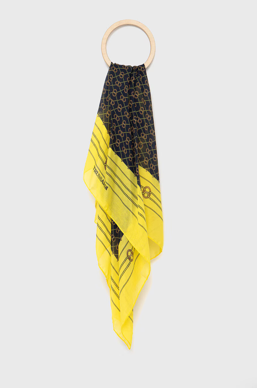 Trussardi Копринен тънък шал - Pepit.bg