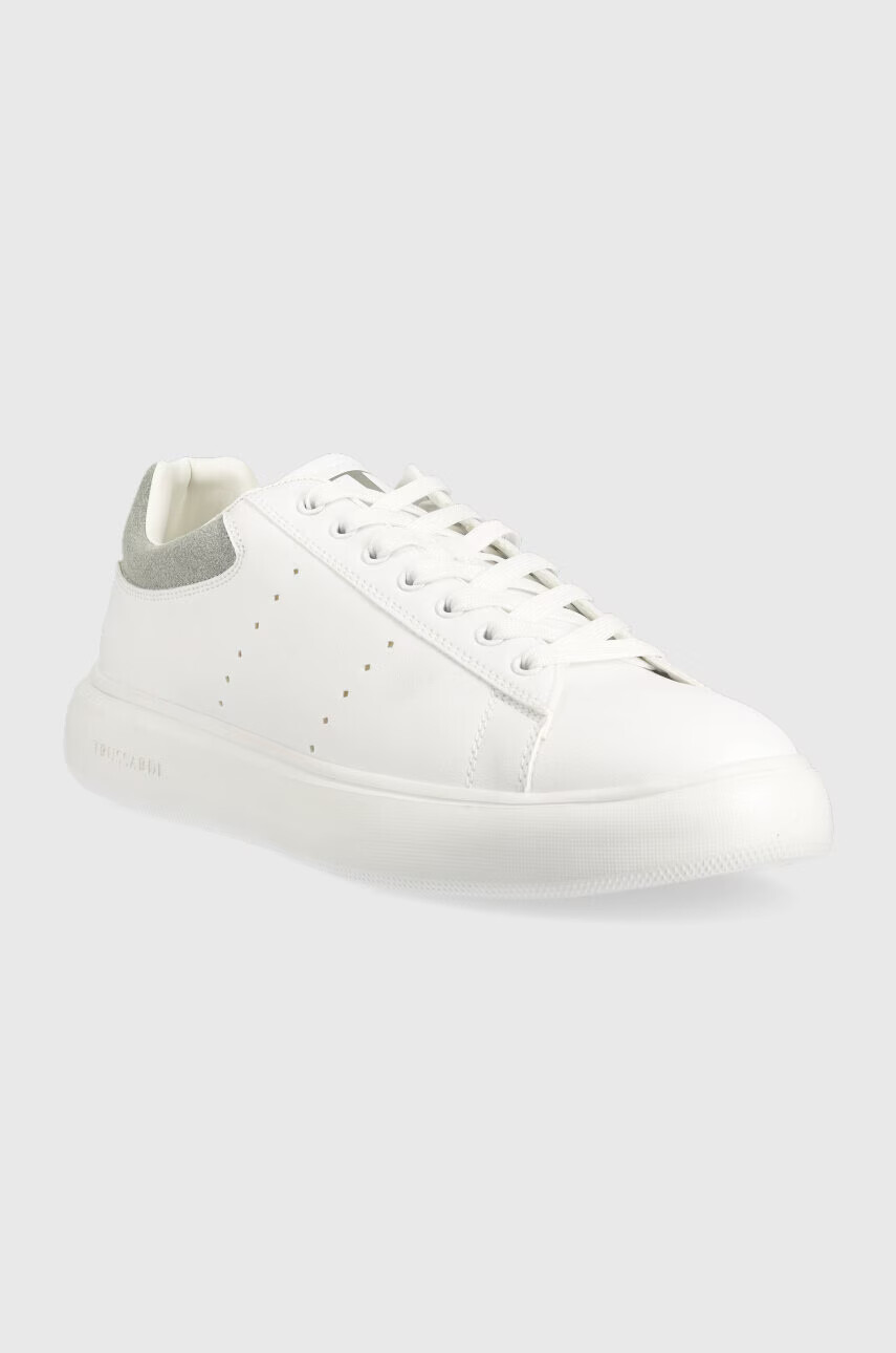Trussardi Маратонки New Yrias в бяло 77A00513 9Y099998 - Pepit.bg