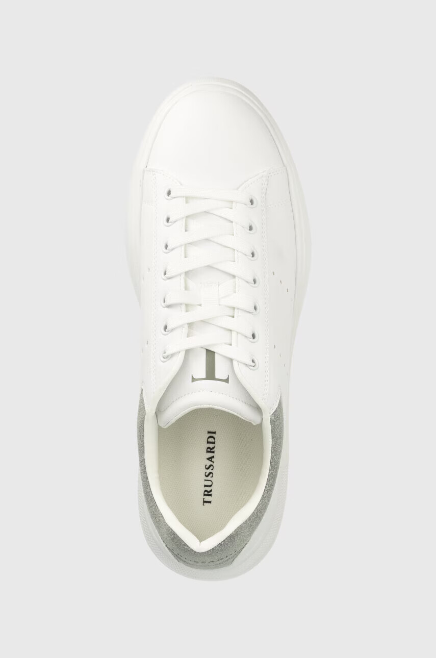 Trussardi Маратонки New Yrias в бяло 77A00513 9Y099998 - Pepit.bg