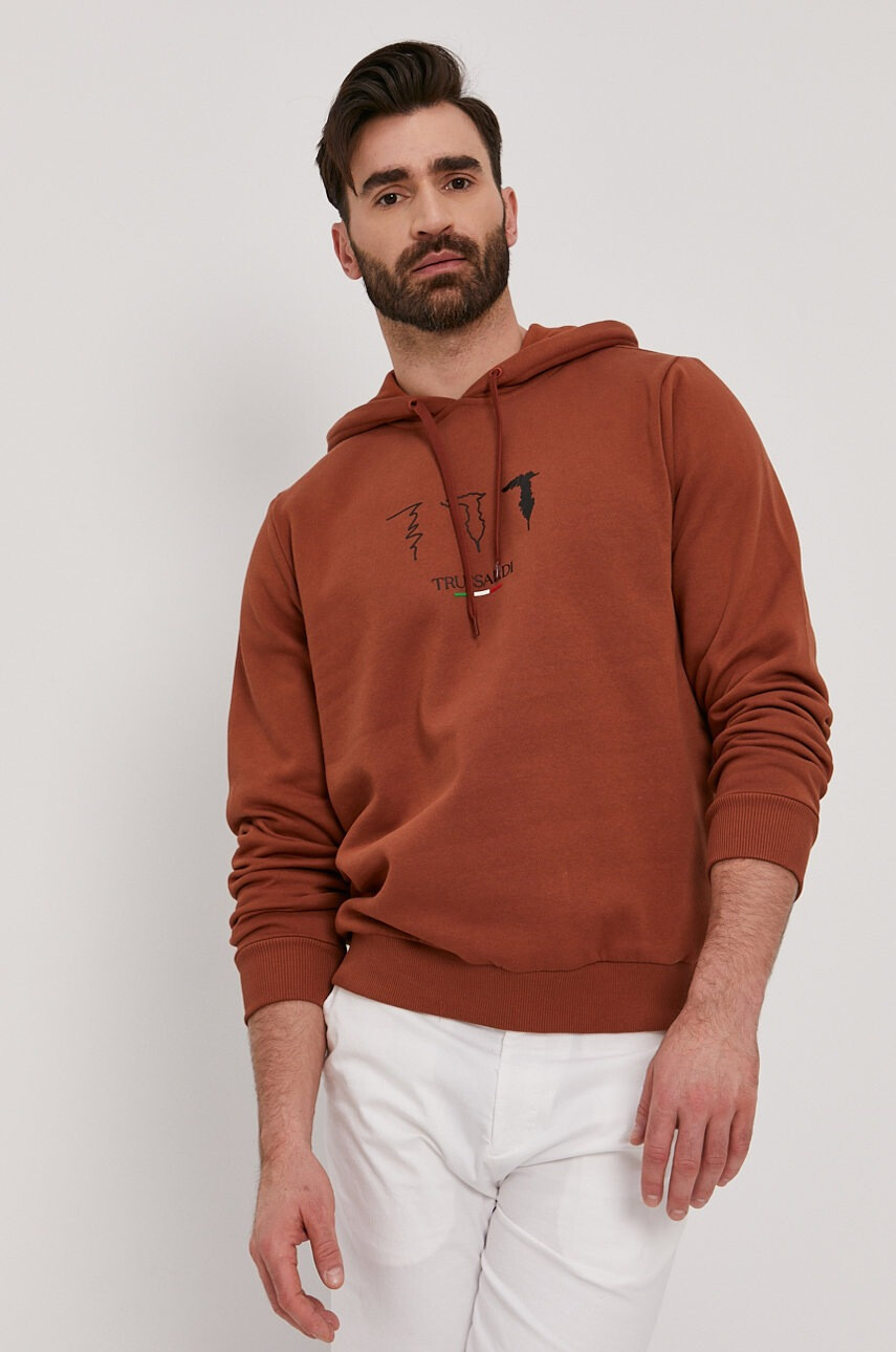 Trussardi Памучен суичър - Pepit.bg