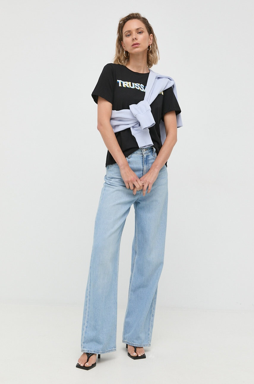 Trussardi Памучен суичър - Pepit.bg