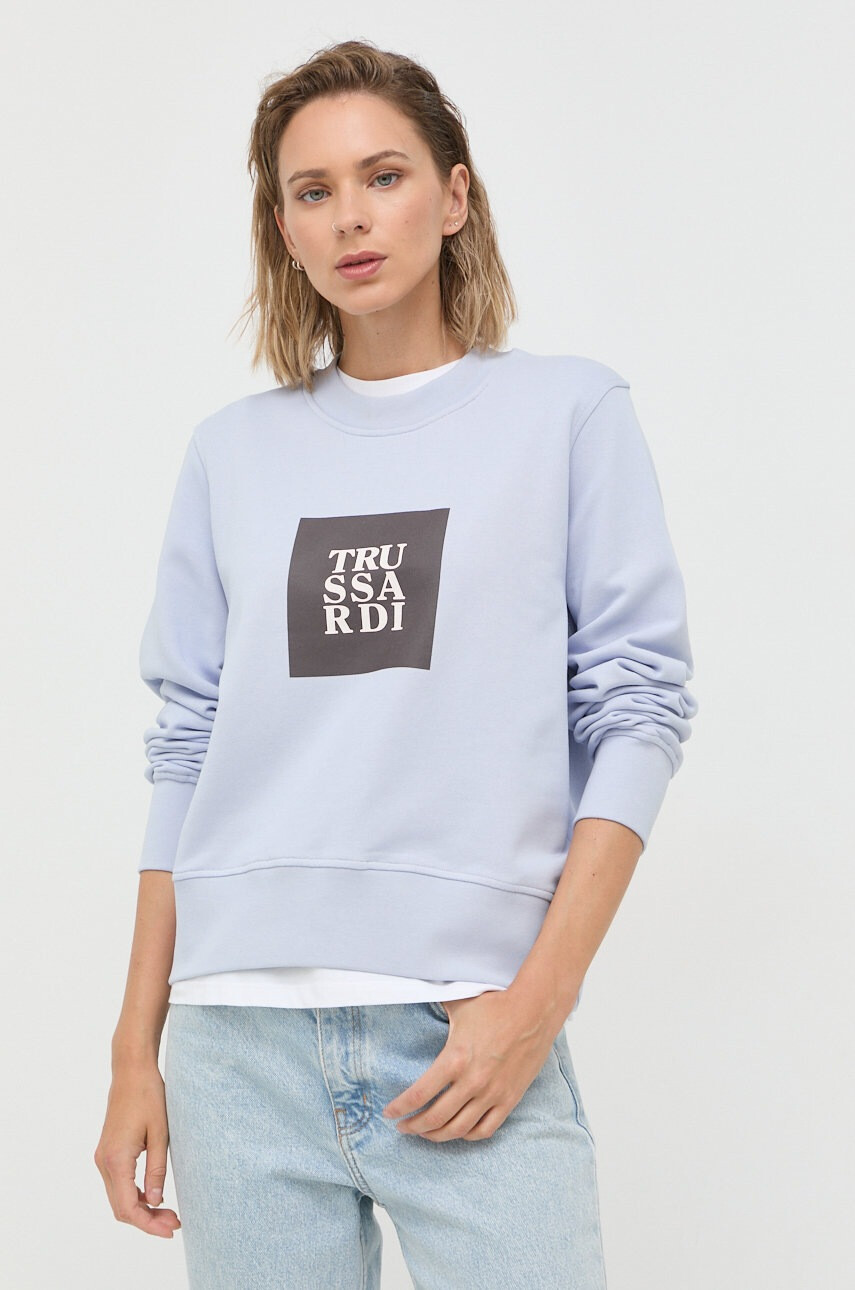 Trussardi Памучен суичър - Pepit.bg