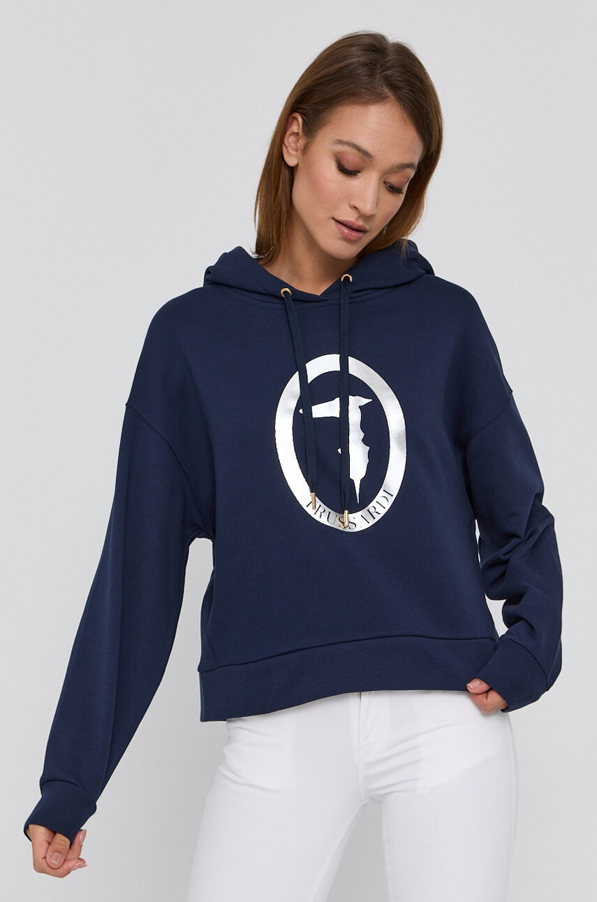 Trussardi Памучен суичър - Pepit.bg