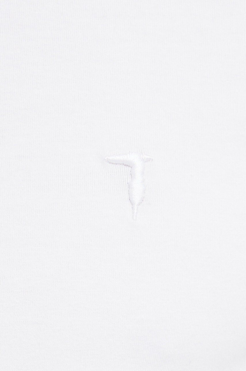 Trussardi Памучна блуза с дълги ръкави - Pepit.bg
